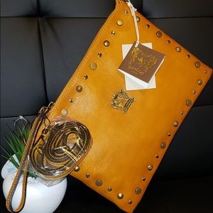 Made In Italy Cross Body And Clutch Bag.